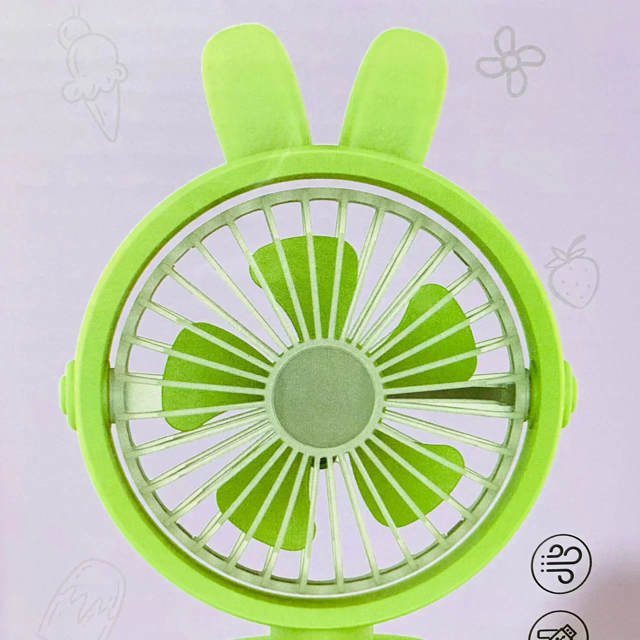 Portable Side Table Charging Mini Hand Fan
